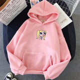 Loose Korean Style  PowerPuff Girls Oversized Winter Sweatshirt