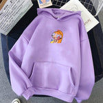 Loose Korean Style  PowerPuff Girls Oversized Winter Sweatshirt