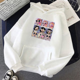 Loose Korean Style  PowerPuff Girls Oversized Winter Sweatshirt