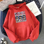 Loose Korean Style  PowerPuff Girls Oversized Winter Sweatshirt