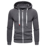 Thick Zipper Hoodie for Men